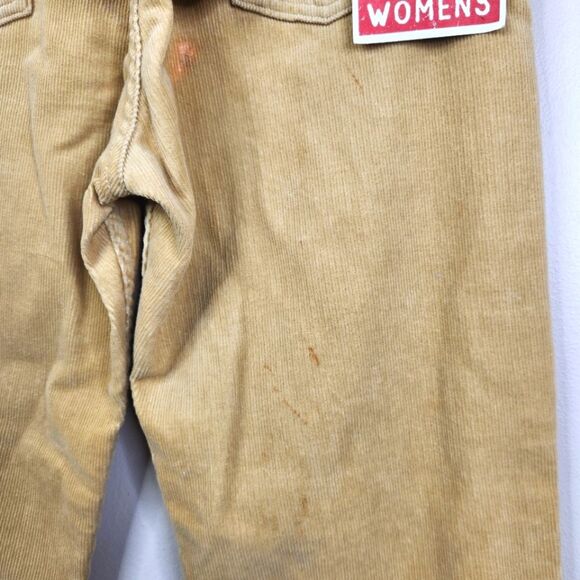 NEW Deadstock Womens Guess Jeans American Made Slim Fit Corduroy Pants 28x29 - Picture 6 of 7